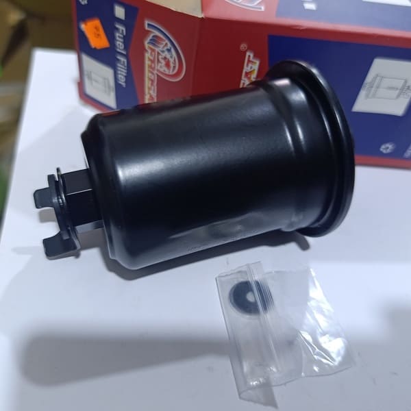 FILTRO DE GASOLINA (23300-19285) COROLLA c/abrazadera desigual  japones