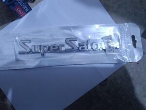 LETRA SUPER SALON plateado