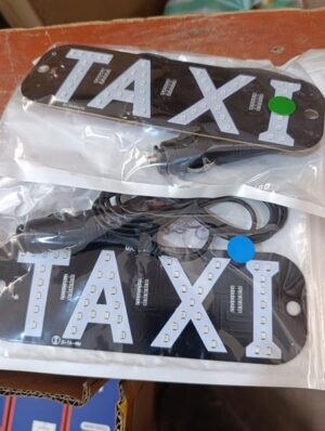 LED TAXI Grande azul verde blanco rojo (sigarrera)