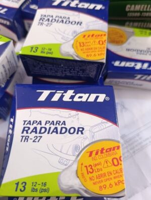 TAPA DE RADIADOR  (TITAN TR-27) 09- 13 libras