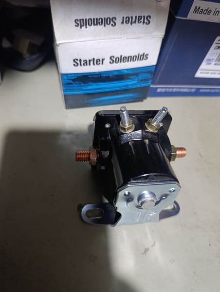 ZELENOIDE 12V Chanchito  Starter B6AZ-11450-A < SW.3 >(celeste)